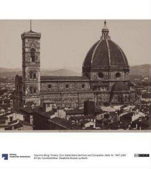 Florenz, Dom Santa Maria del Fiore und Campanile