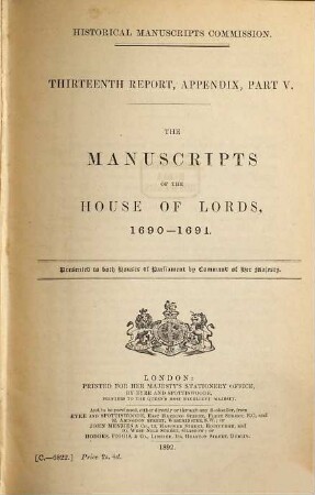 Report. 13. 1892, Appendix part 5