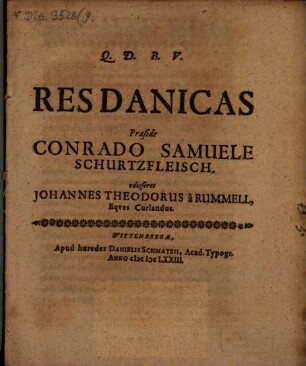 Res Danicas