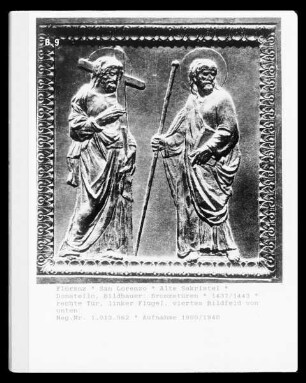 Aposteltür — Apostel und Evangelisten — Andreas und Jacobus Maior