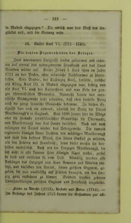 46. Kaiser Karl VI. (1711-1740)