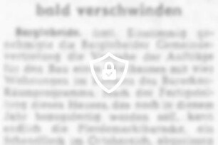 Pferdemarktbaracke kann bald verschwinden