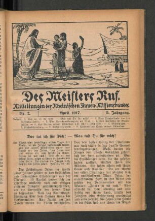 Nr. 2. April 1917.