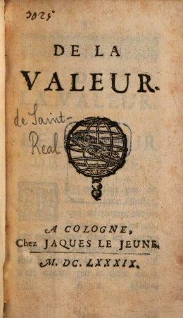 De la valeur