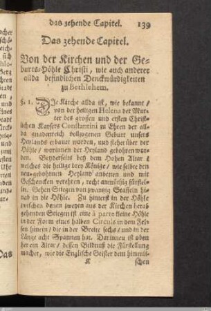 Das zehende Capitel.