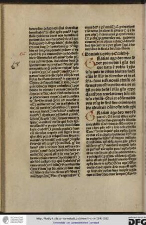 Gratias ago deo meo semper etc. Ante initium illius epistole scribit sanctus Paulus apostolus salutans amicabiliter Corinthios dicens Gratia vobis...