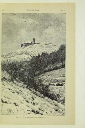 Die Wartburg im Winterkleide
