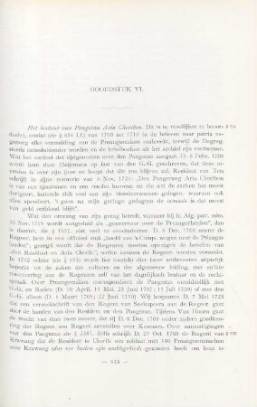Hoofdstuk VI. [Politieke gebeurtenissen tot 1811]