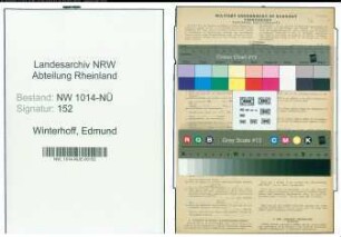 Entnazifizierung Edmund Winterhoff , geb. 30.11.1898 (Prokurist)