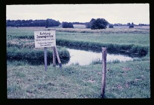 Lübars Zonengrenze 21.7.56.