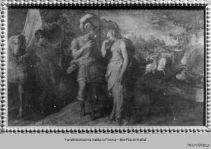 Altar für die Familie Vasari : Der heilige Georg und die Prinzessin