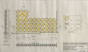 Formsteinwand VEB Trassentransport Cottbus