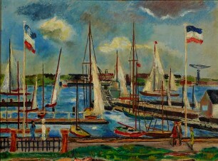 Olympia-Hafen in Kiel