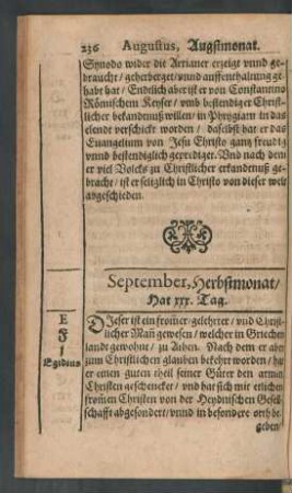 September, Herbstmonat/