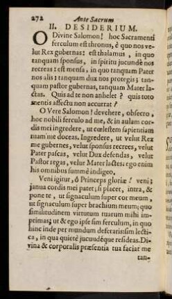 272-282, II. Desiderium; ...