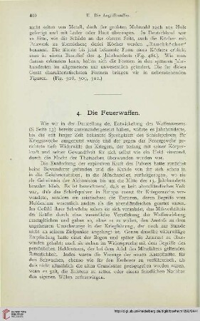 4. Die Feuerwaffen