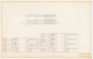 Grundschule Reinickendorf (heute: Reineke-Fuchs-Schule), Berlin-Reinickendorf: Ansicht Süden 1:50