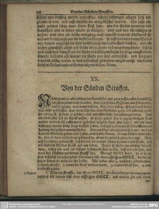 XX. Von der Sünden Straffen