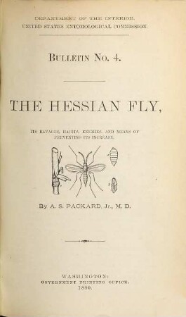 The Hessian Fly : Its ravages, habits, enemies, and means of preventing its increase
