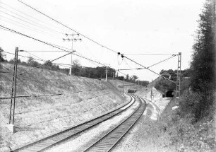 Maulbronn West Maulbronner Tunnel Umgehungsstrecke Lok Baureihe 118 D-Zug