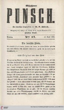 Nro. 17 (18. April 1852)