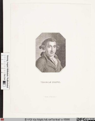 Bildnis Thomas Paine (Payne)