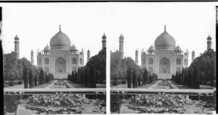 Indien. Agra. Taj Mahal (1631-1648; U. A. Lahori, A. Fazel)