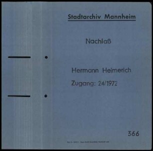 Einladungen im Kalenderjahr 1950