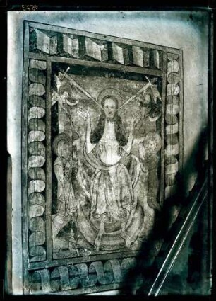 Kirche; Wandbild, Jüngstes Gericht