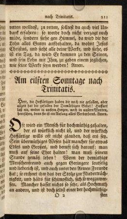 211-232, Am eilften Sonntage nach Trinitatis.