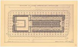Stadtplatz: Grundriss 1:200
