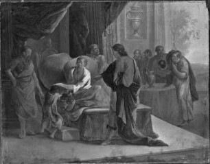 Jakob segnet Ephraim und Manasse
