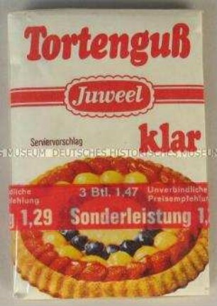 3er-Pack klarer Tortenguss zum Anrühren mit Inhalt