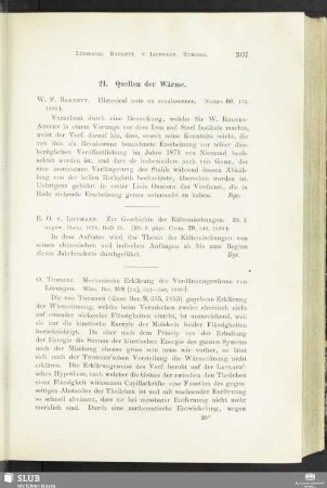 21. Quellen der Wärme