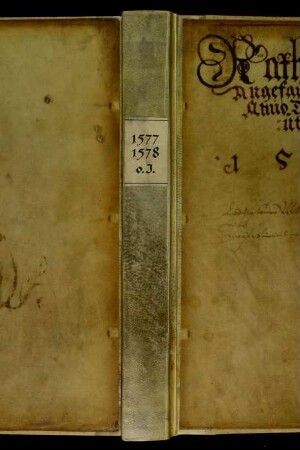 Ratsprotokolle, 1577 Juli 30. - 1578 Aug. 18.
