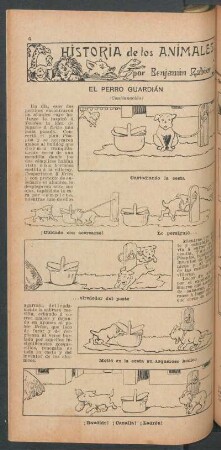 El perro guardián - (Continuación) : Historia de los animales