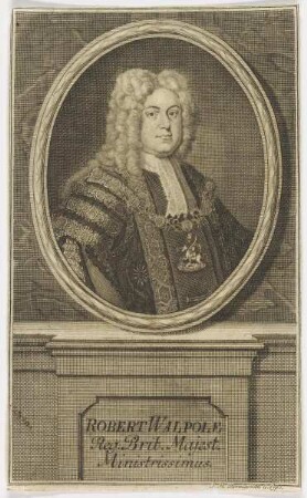 Bildnis des Robert Walpole