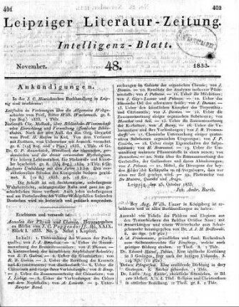 1833-11 : 48. Stück