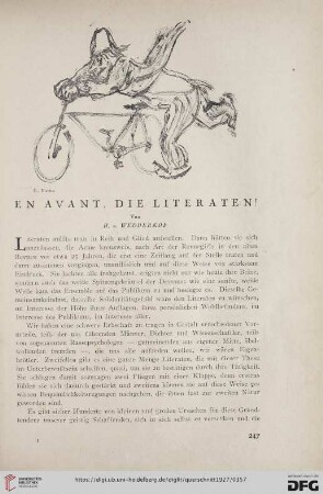 7: En avant, die Literaten!