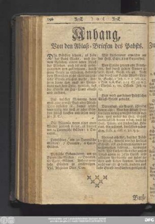 Anhang, Von den Ablaß-Briefen des Pabsts.