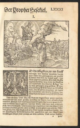 Der Prophet Hesekiel.
