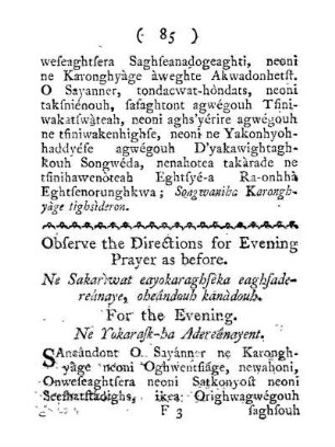Observe the Directions for Evening Prayer as before.