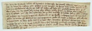 Partenheim: Die Edelknechte Joh. v. Wackernheim sowie Heinrich und H ........ ? v. Partenheim vergleichen den Heinrich Reuber, seinen Bruder Dyz u...