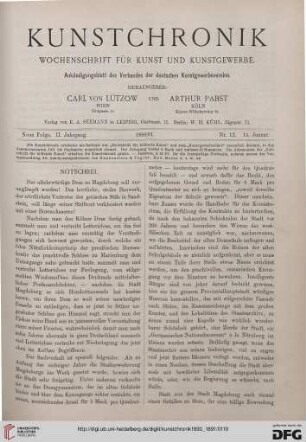 Heft 12 (15. Januar 1891)