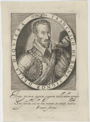 Bildnis des Francesco de Bone, Signor della Diqviera