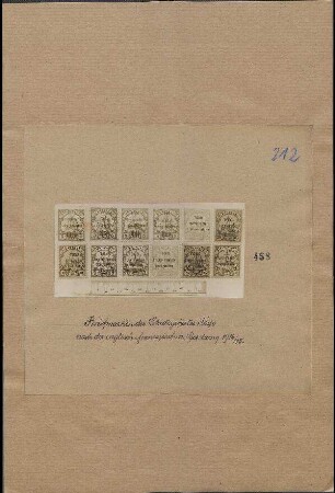 Briefmarken des "Schutzgebiets" Togo nach der englisch-französischen Besetzung 1914/1915