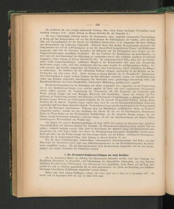 b. Die Chronometer-Konkurrenz-Prüfungen und deren Resultate.