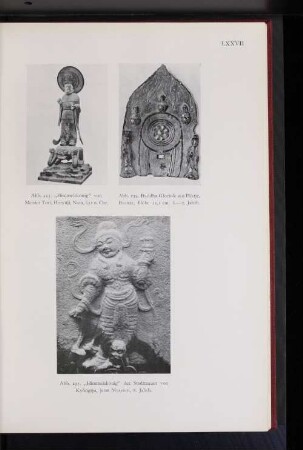 Abb. 234. Buddha-Gloriole aus Päktje, Bronze, Höhe 12,5 cm. 6. - 7. Jahrh.