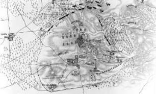 Belzig-Hagelberg. Plan "Zum Treffen bei Hagelberg 27. Aug. 1813, Ausschnitt