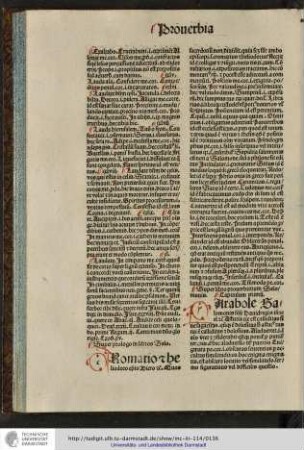 Super prologo in libro Salomonis.